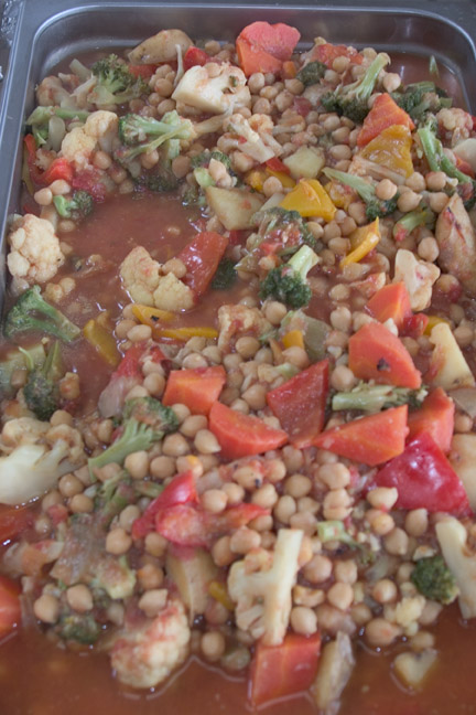 18  Main Course ~ Chickpea & Veggie